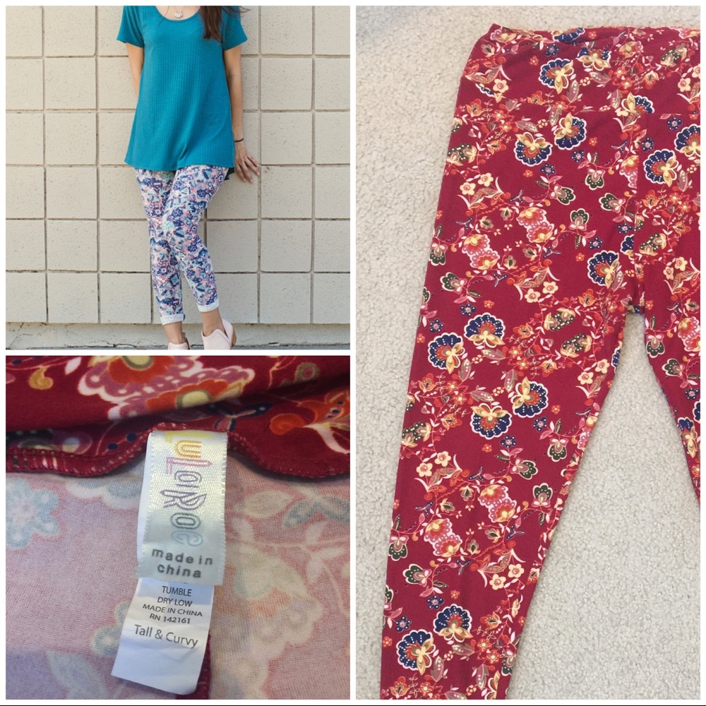 LulaRoe Tall and Curvy Leggings